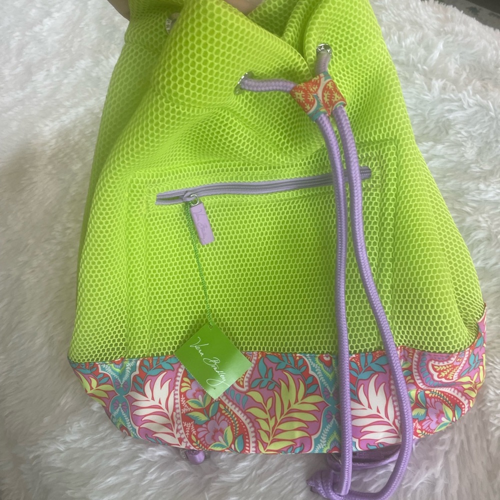 NWT Vera Bradley Citrine Mesh backpack **new with tags**